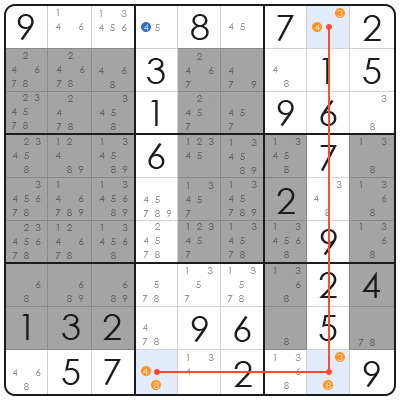 sudoku cross hatching